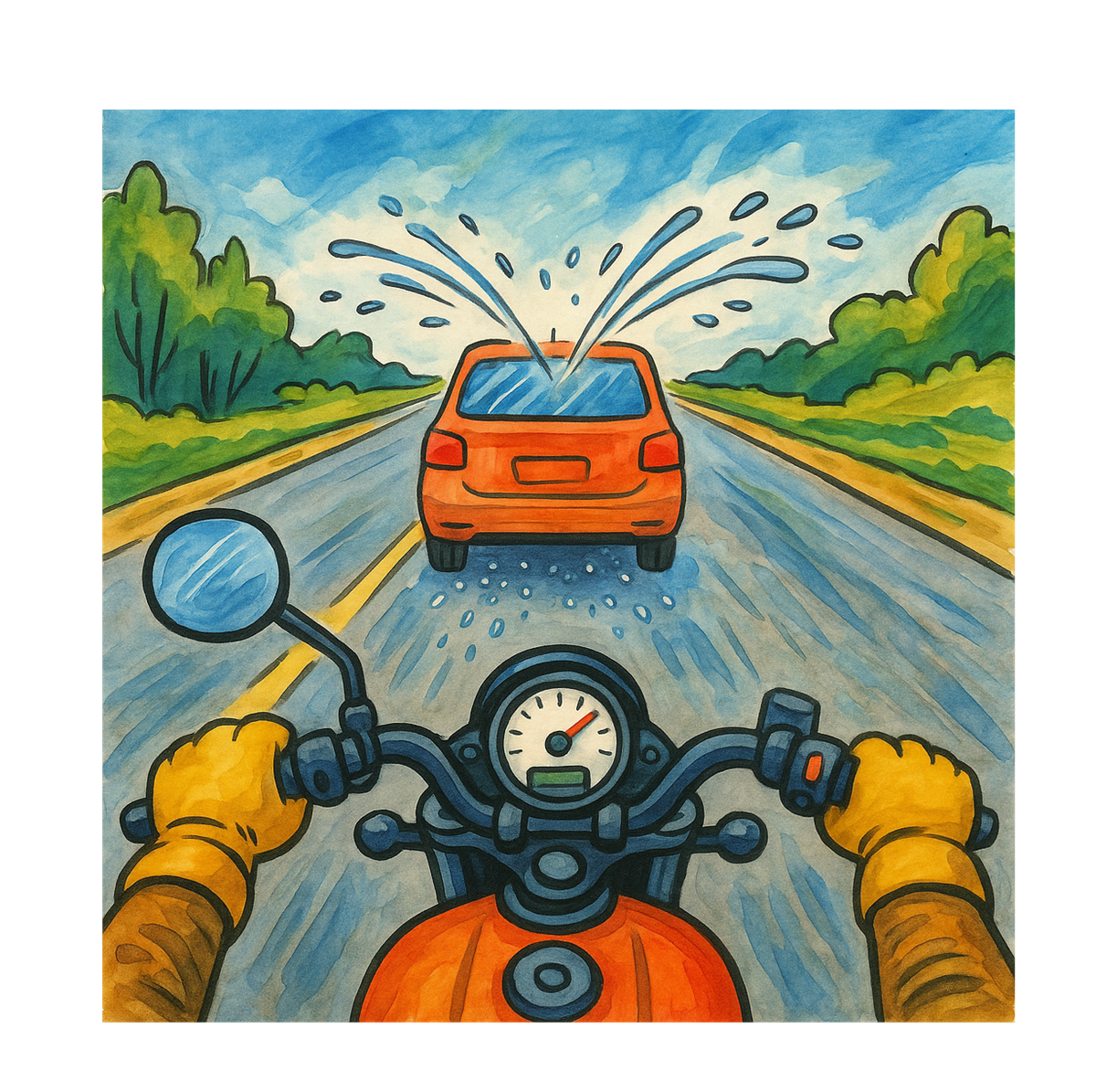 De zegen én vloek van mooi motorweer